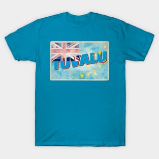 Tuvalu vintage style retro souvenir T-Shirt